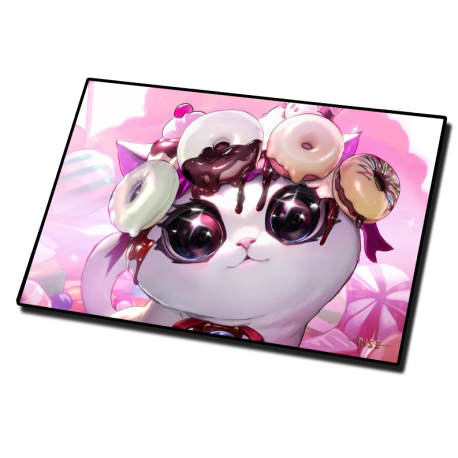 [rise-play-candykitty] Rise TCG - Playmat Candypocalypse : Candy Kitty