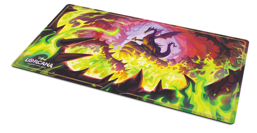 [11098851] Disney Lorcana set 11 - Givresort - Playmat - Feu du Dragon
