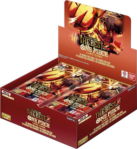 [OPPB02] One Piece : PRB02 The Best Vol. 2 - Booster Premium - Display FR (20 Boosters)