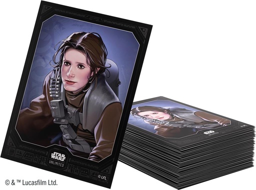 [GGS15125ML] Star Wars Unlimited - Premium Art Sleeves : Leia Organa