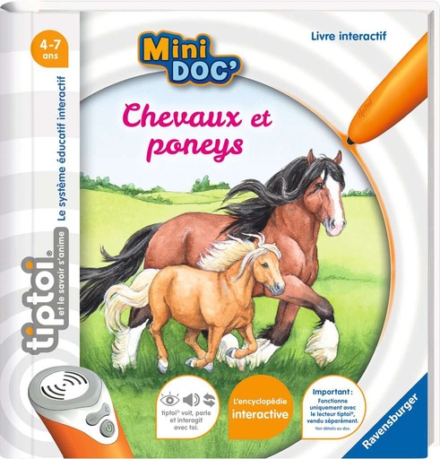 [13.099.020] TipToi - Mini Doc' : Chevaux et poneys