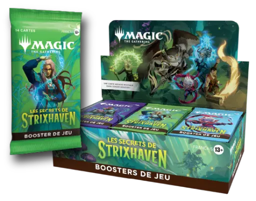 [WISOSPLBOFR] Magic The Gathering - Les Secrets de Strixhaven : Display FR (30 Play Boosters)