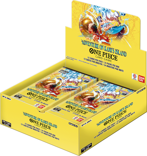 [OP15BOEN] One Piece OP15 - Aventure sur l'île de Dieu : Display EN (24 boosters) + Dash Pack offert