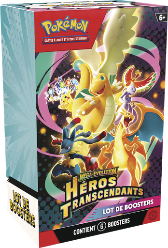 [POMES016B] Pokémon ME2.5 - Héros Transcendants - Bundle 6 boosters