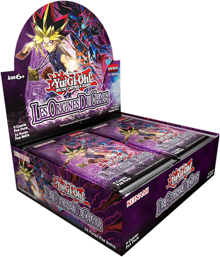 [613521] Yu-Gi-Oh! - Les Origines du Chaos : Display FR (24 boosters)