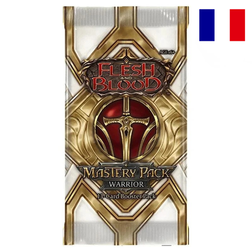 [FAB2610-FR-booster] Flesh and Blood : Mastery Pack Guerrier - Booster FR