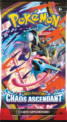 [POME0402-booster] Pokémon ME04 - Chaos Ascendant: Boosters