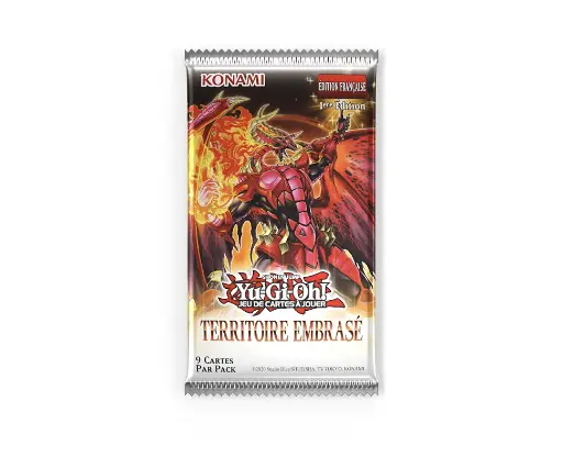[613334-booster] Yu-Gi-Oh! -  Territoire Embrasé : Booster FR
