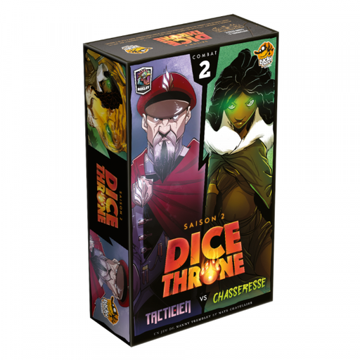 [JDPLDG088] Dice Throne S2- Tacticien vs Chasseresse