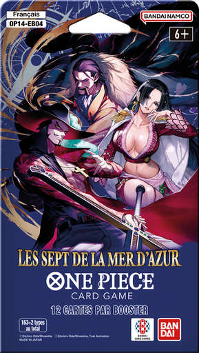 [OP14BBOFR] One Piece OP14 - Les Sept de la Mer d'Azur : Booster Blister FR
