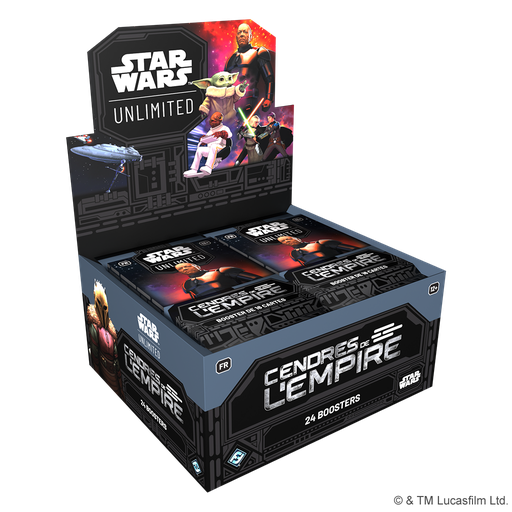 [FFGSWH0801FR] Star Wars Unlimited : Cendres de l'Empire - Display FR (24 boosters)
