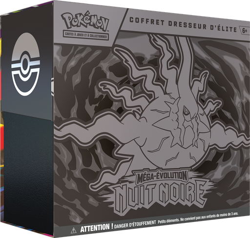 Pokémon ME05 - Nuit Noire : coffret Dresseur d'Elite (ETB) + coffret au choix