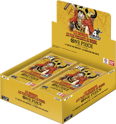 [OP17BOFR] One Piece OP17 - Les guerriers les plus puissants au monde : Display FR (24 boosters)