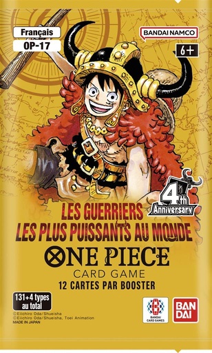 [OP17BOFR-booster] One Piece OP17 - Les guerriers les plus puissants au monde : Booster FR