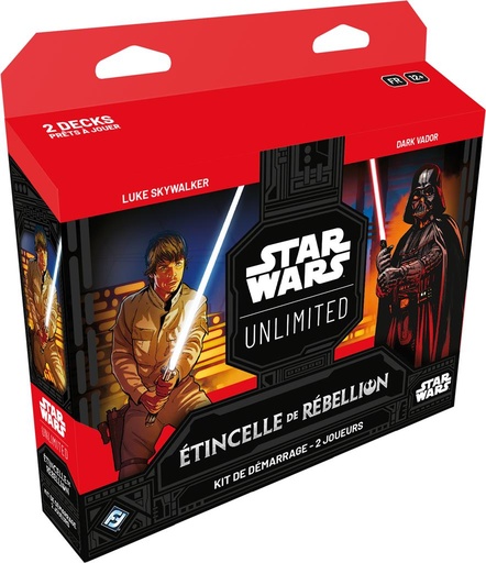 [FFGSWH0103FR] Star Wars Unlimited : Etincelle de Rébellion Kit Dém. 2J